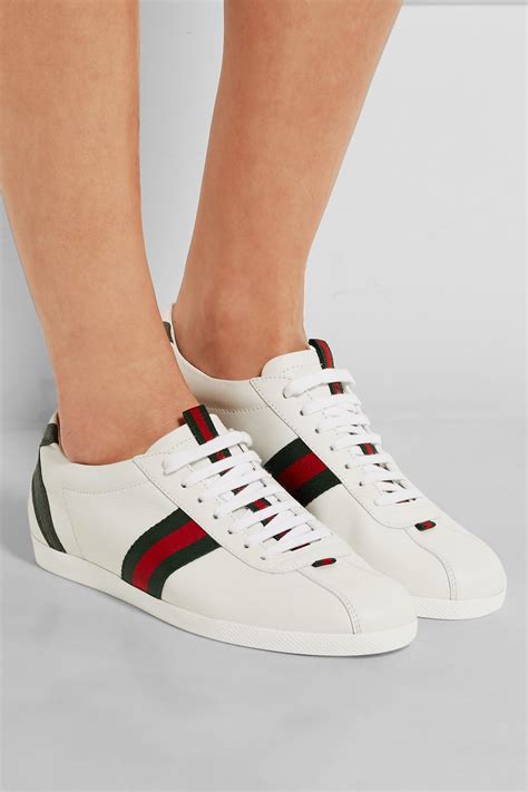 gucci shoe white|white Gucci sneakers women's.